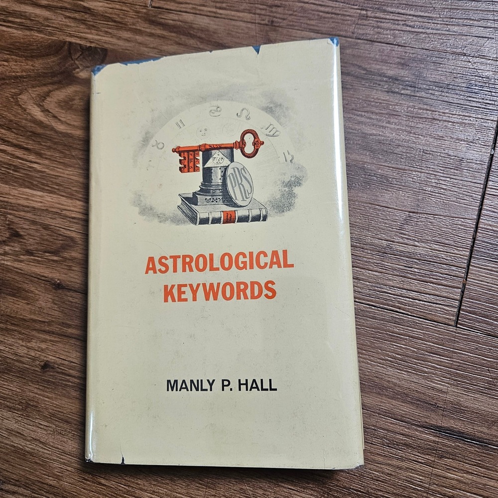 Manly‎ P Hall - Astrological Keywords 1973 7th Edition Occult Zodiac HC/DJ.
